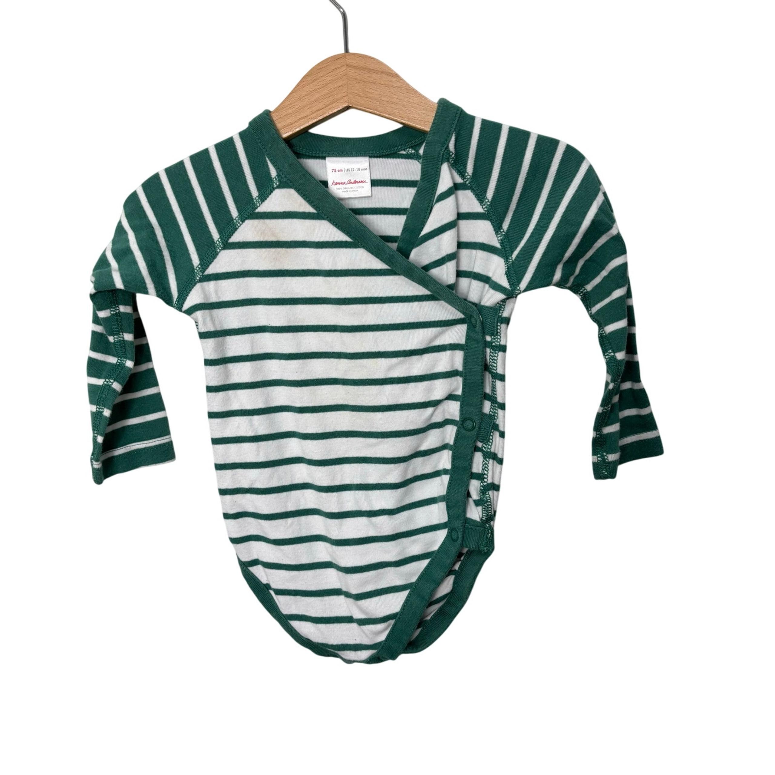 Hanna Andersson Green Bodysuit