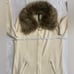 L-RL Lauren Active Ralph Lauren Sweater Removable Faux Fur Collar. Pre loved