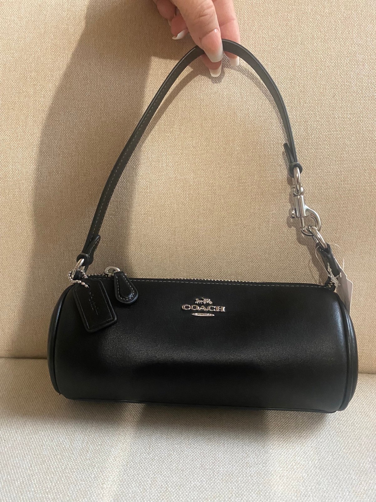 Coach Nolita Barrel Bag in Smooth Leather