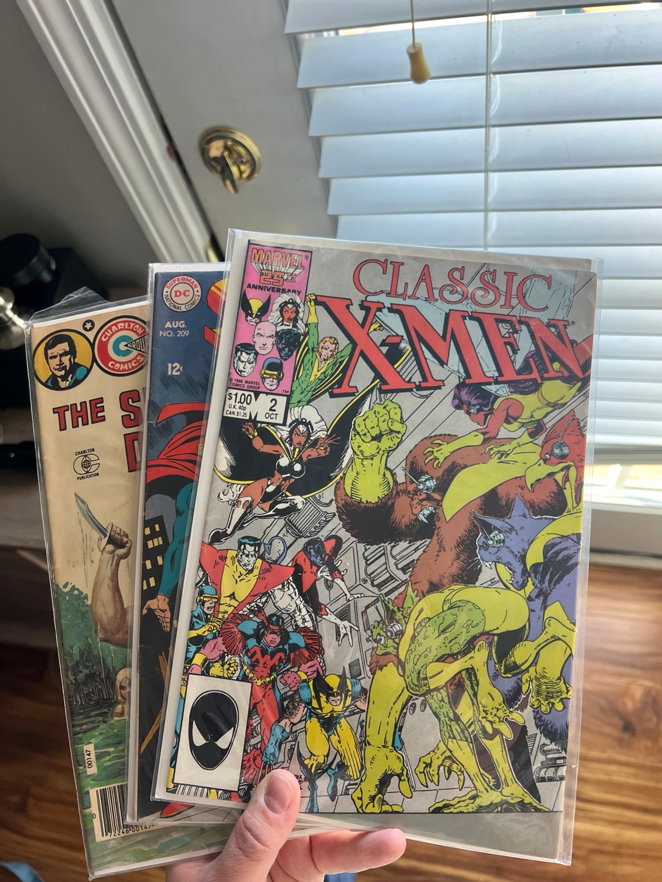 Vintage comic books