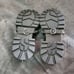 Koi Footwear Goth Emo Punk Spiked loafers Size 6