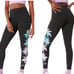 PINK Victoria’s Secret full length leggings size small palm tree
