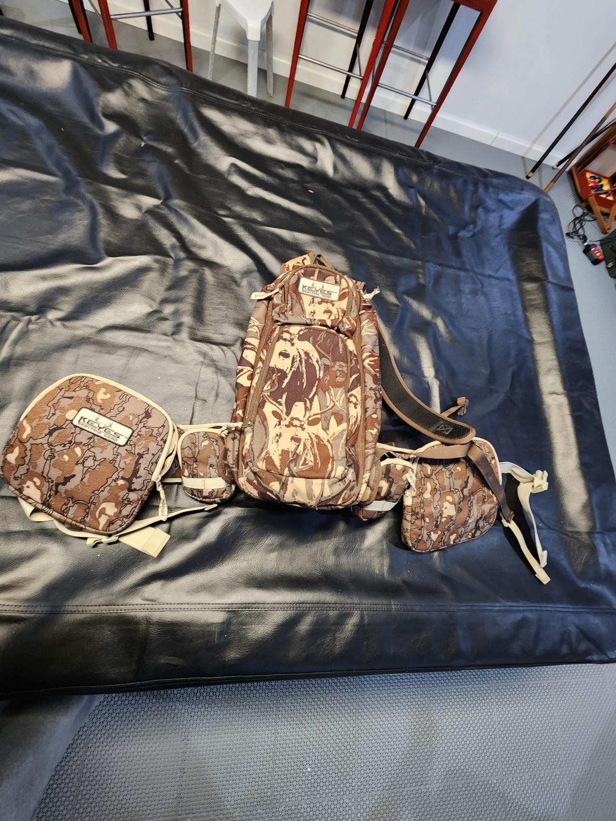 Keyes Outdoor Gear pack setup