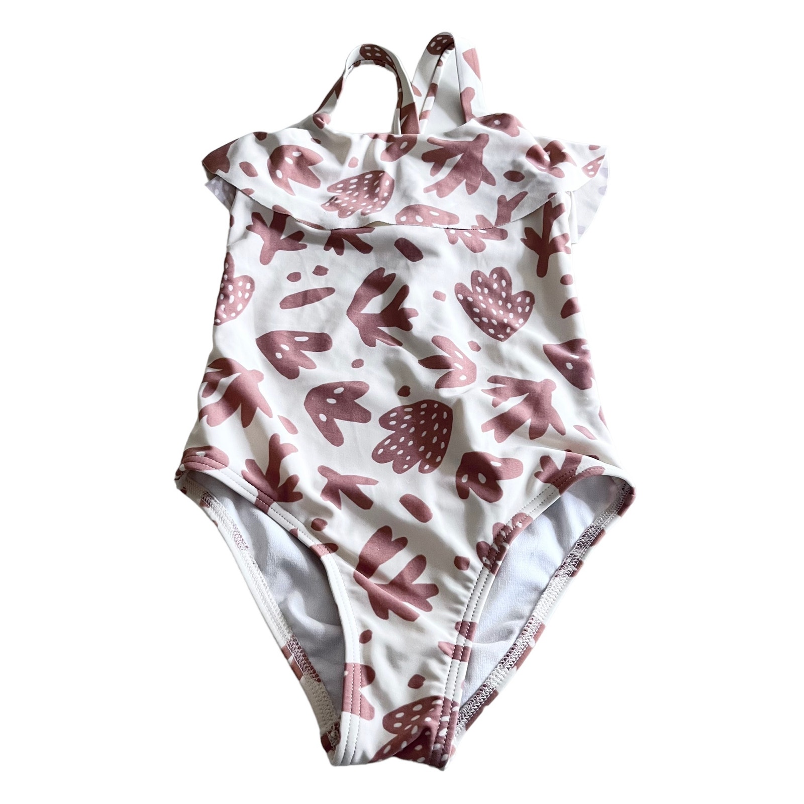 RYLEE + CRU Seashell Swimsuit One Piece size 4-5