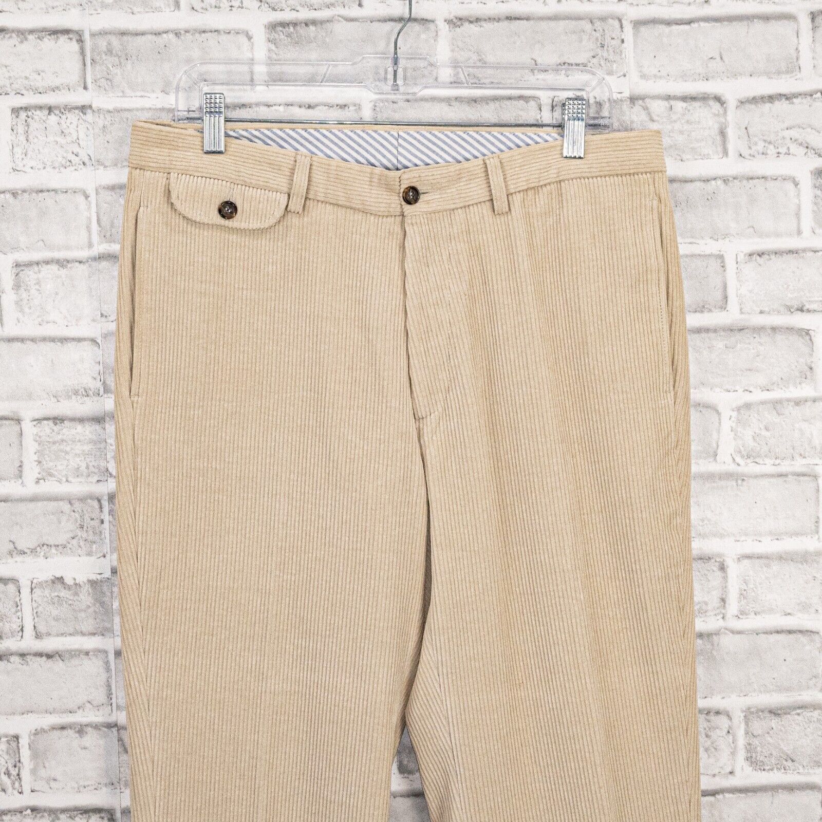 OUR LEGACY Men's Corduroy Chino Pants Khaki Beige Size Small 46