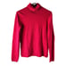 VTG Y2K Womens Medium Soft Cashmere Turtleneck Sweater Pink Barbiecore