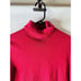 VTG Y2K Womens Medium Soft Cashmere Turtleneck Sweater Pink Barbiecore