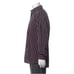 Dolce Gabbana Mens Dress Shirt Sz 17/43 XL Striped Purple Retro Formal Italy