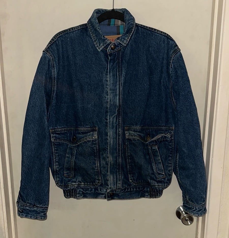 Rare vintage Levi’s denim blanket lined trucker jacket