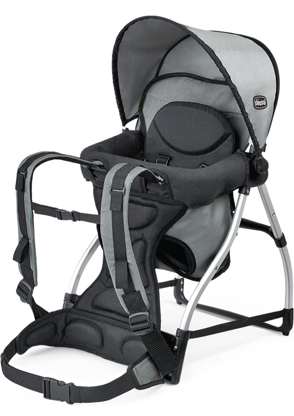 Chicco SmartSupport Aluminum Frame Backpack Carrier - Lightweight Baby Backpack