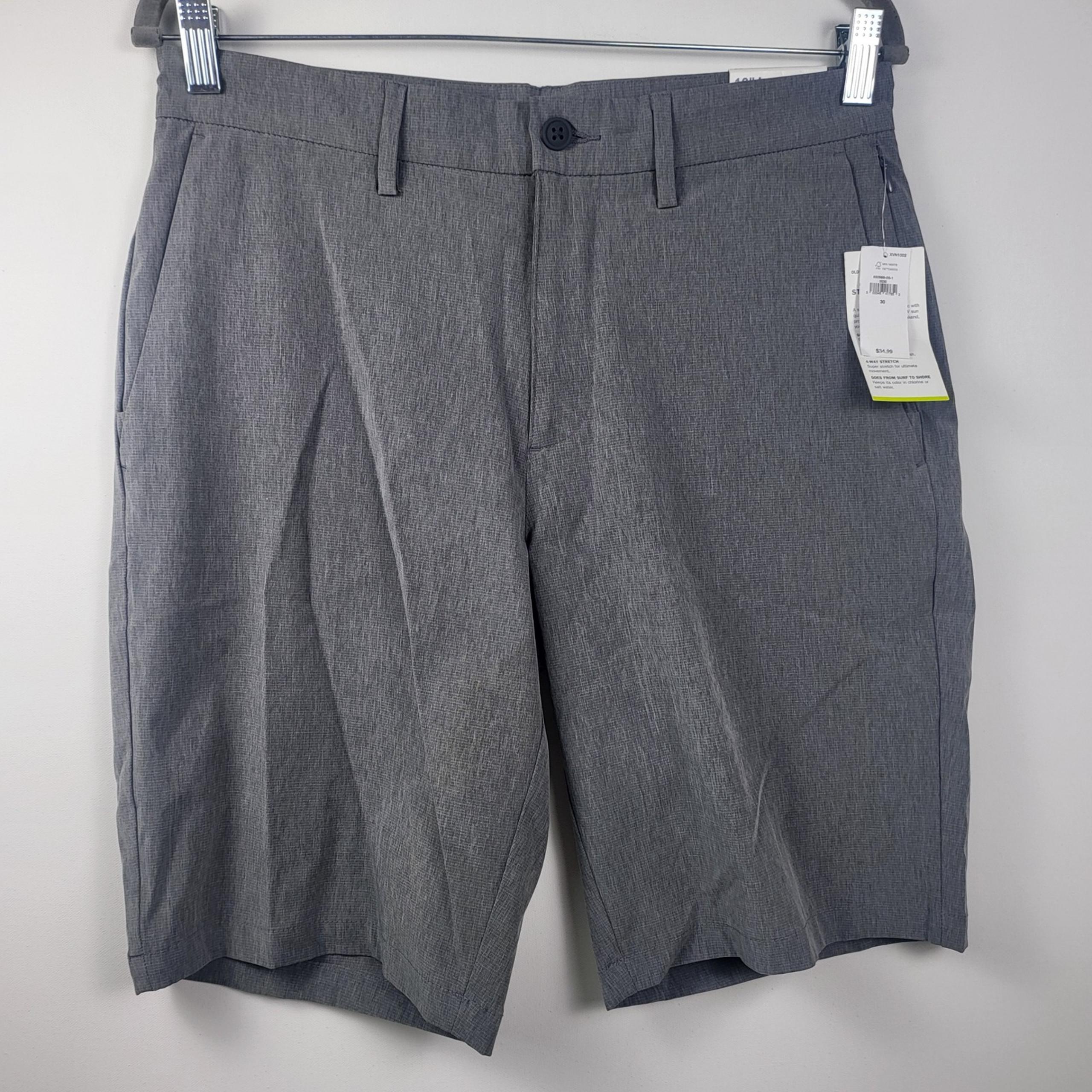 Active StretchTech Shorts Quick-Dry UV Protection Gray Size 30 10 Il - Old Navy