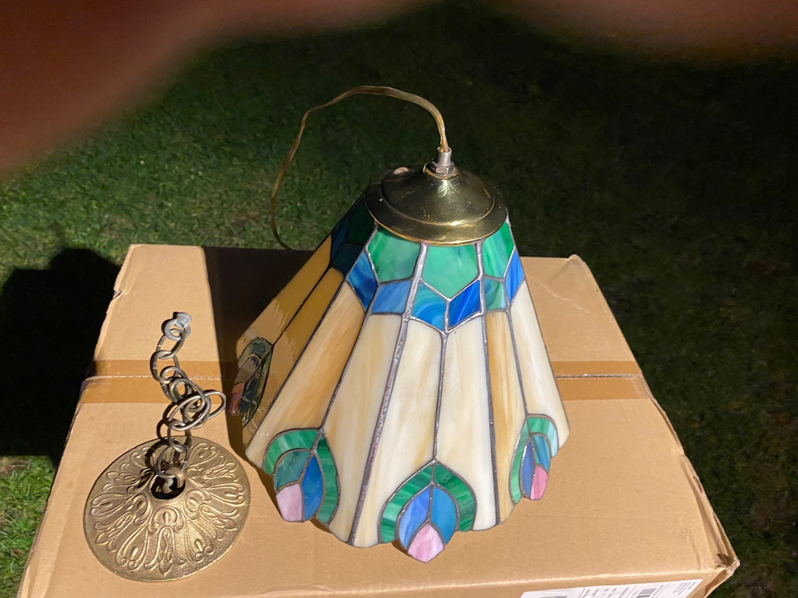Tiffany Style Lighting fully restored and polished