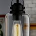 New 100 ceiling mount matte black pendant light