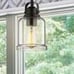 New 100 ceiling mount matte black pendant light