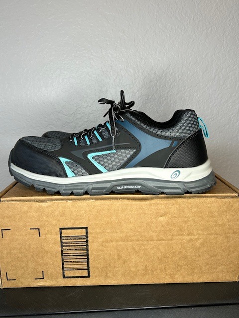 Nautilus Women’s Safety Tempest Shoe N1052 Carbon Nanofiber Toe Size 9.5 Medium