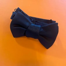 THE TREAT DRESSING Groom's Black Bow Tie