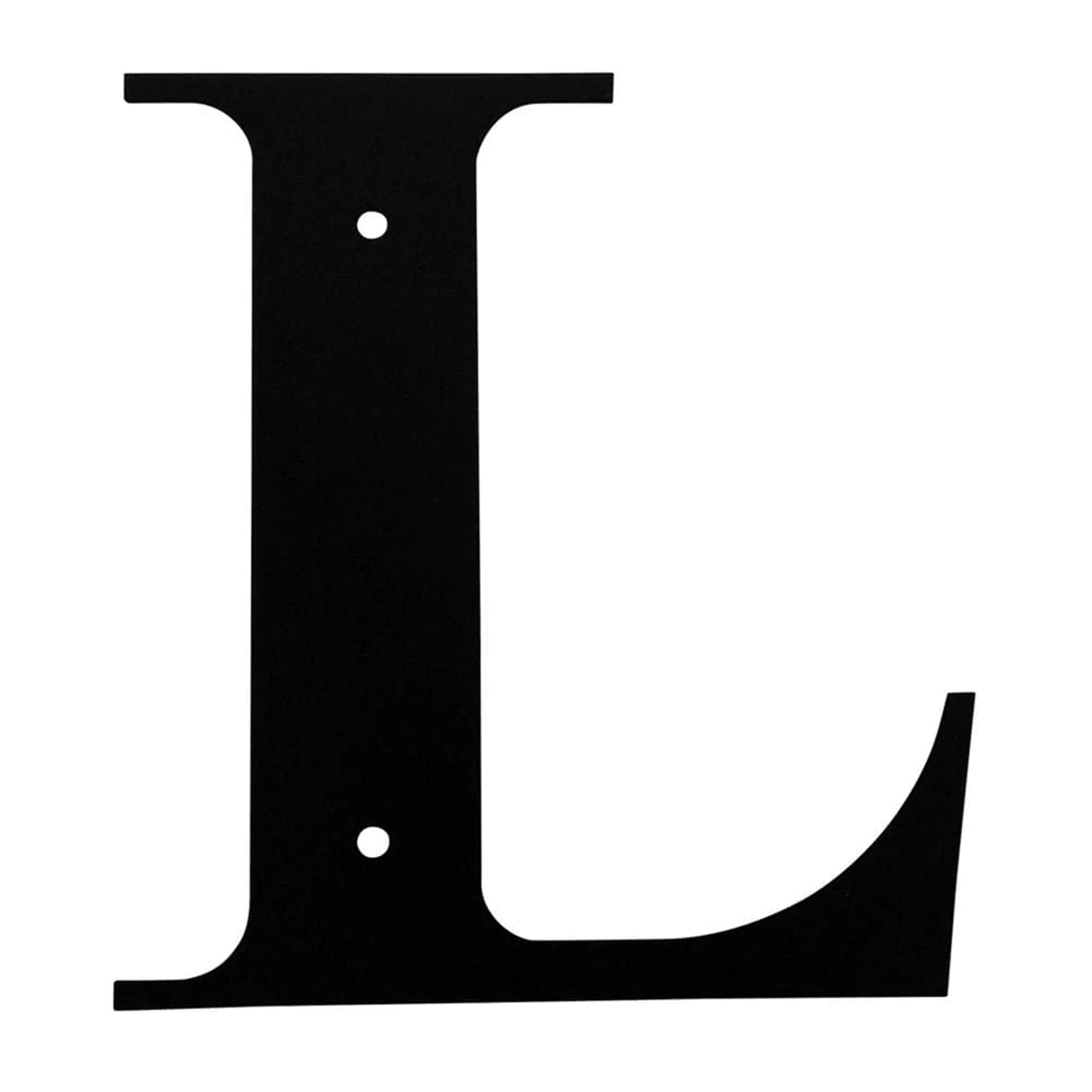 Alphabet Letter L Initial House Wall Plaque Sign Address Yard Garden Decor 6"