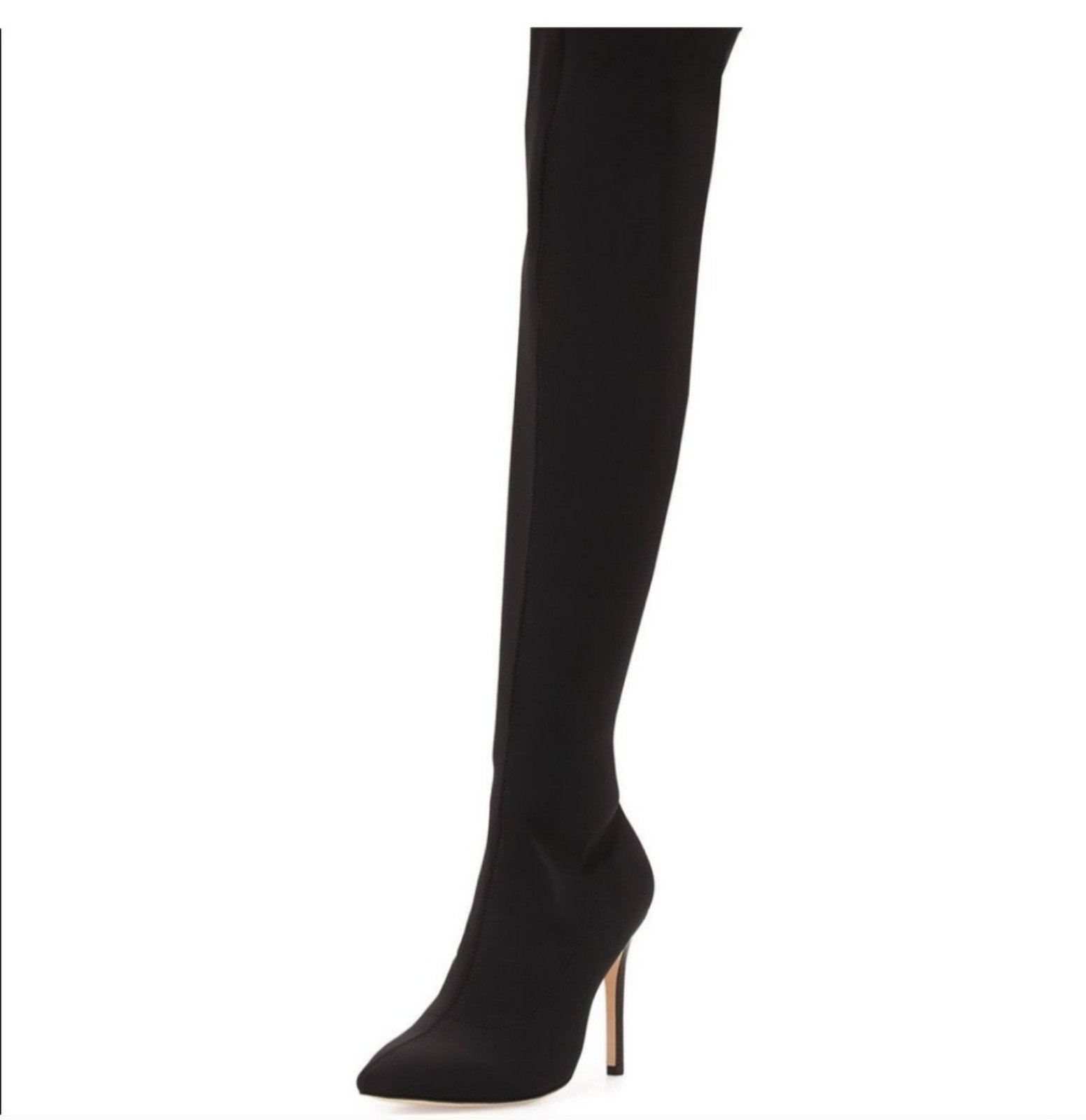 Halston Heritages Black ‘Dani’ Over The Knee Boot