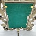 Antique Frame Brass Easel Back Thick Heavy Ornate Aged Patina 8 x 11 Vintage