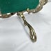 Antique Frame Brass Easel Back Thick Heavy Ornate Aged Patina 8 x 11 Vintage