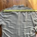 Vintage Scala Shirt Embroidered Hats Sage Green Size Large 100% Silk