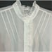 Goelia Diacetate Ruffle Collar Women Shirt