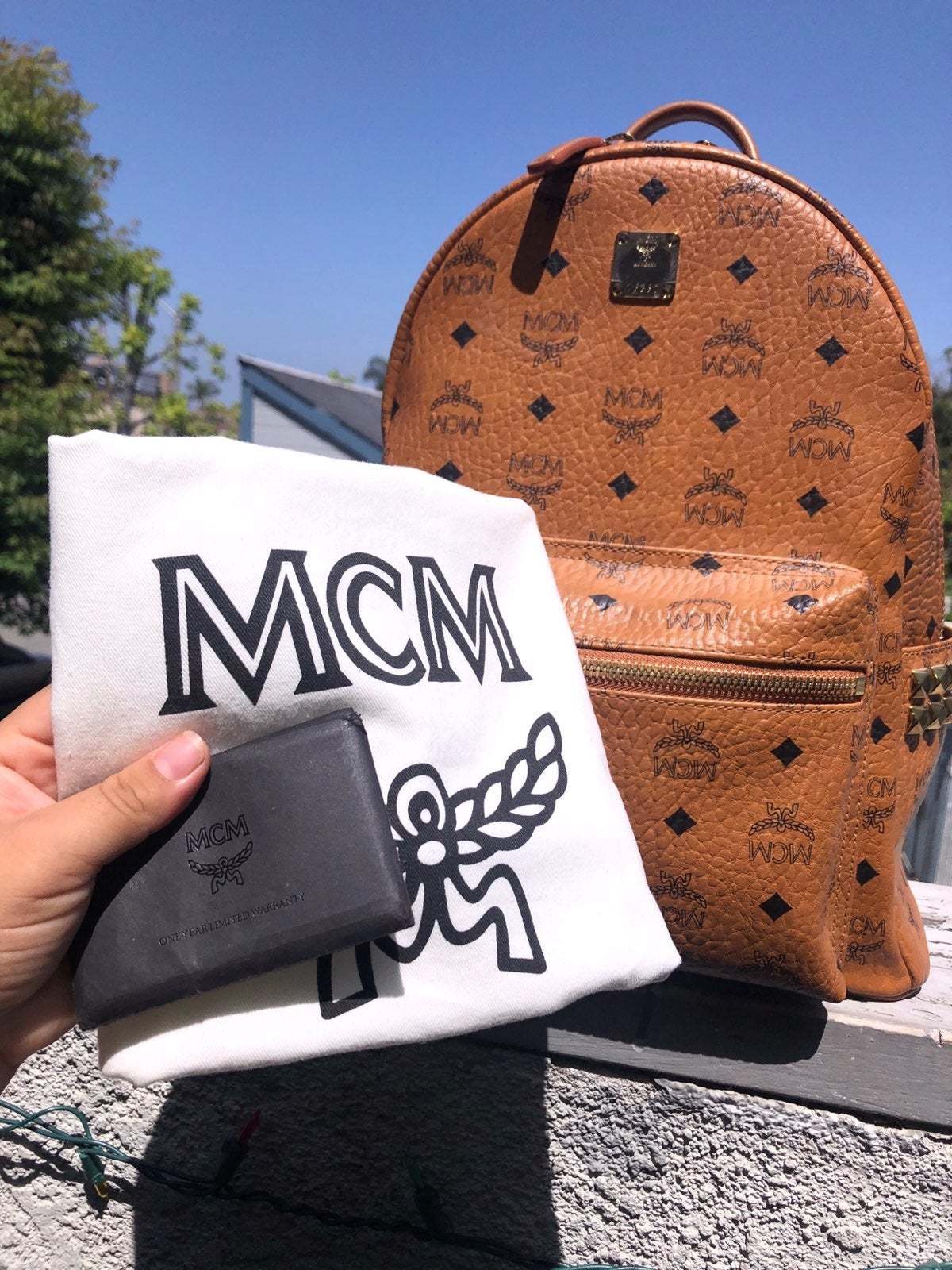 MCM backpack