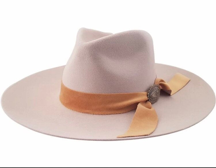 Unisex Wide Brim Fedora Hat