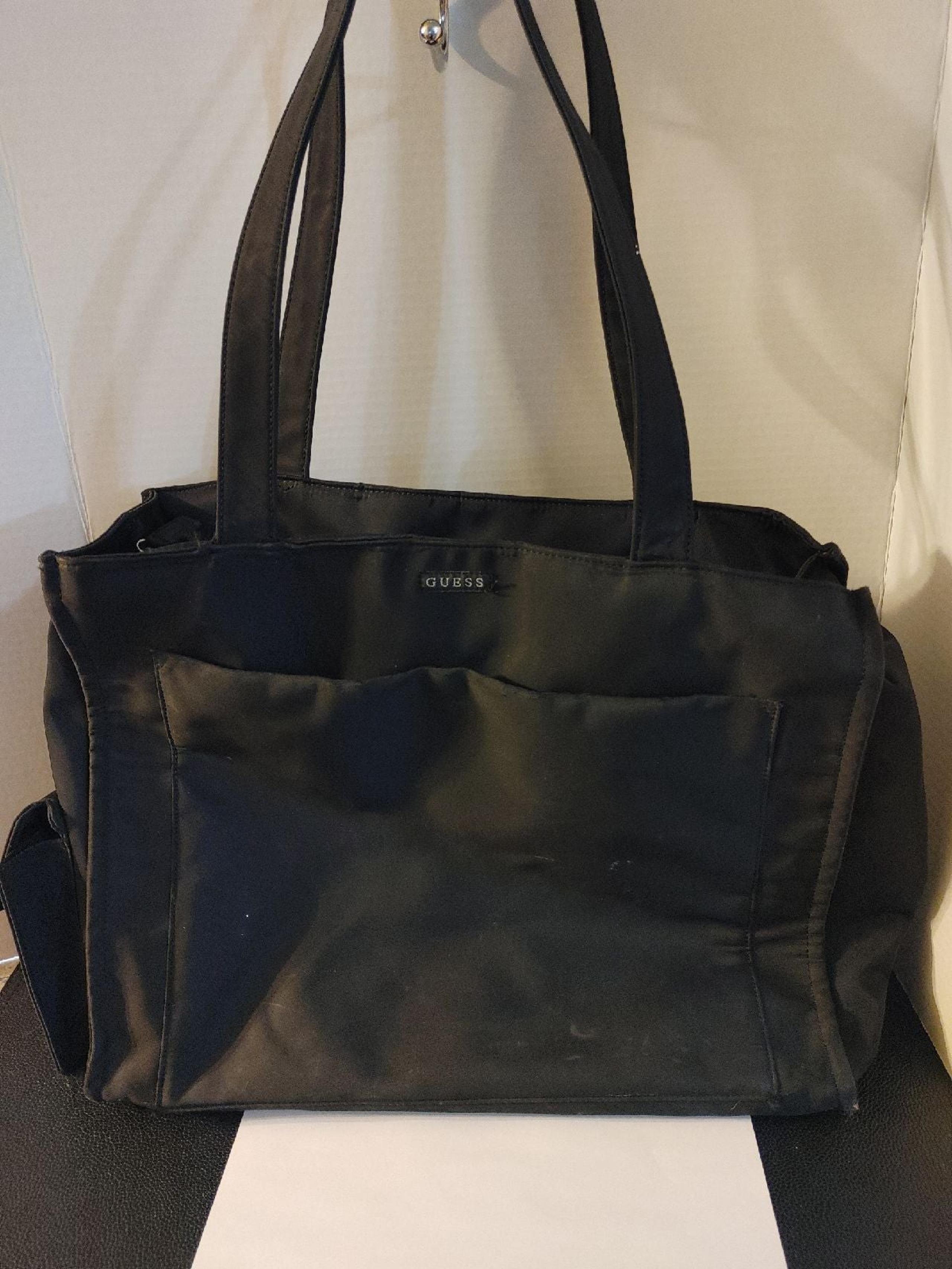 Guess extra large black tote