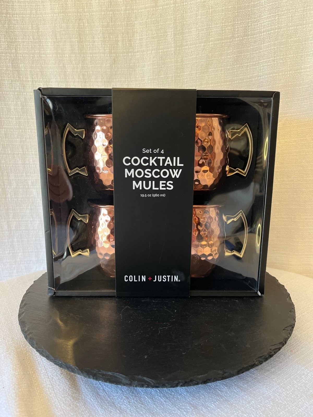 Colin + Justin Cocktail Moscow Mules Set Of 4
