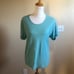 James Perse Size 1 US Small Standard Slub Knit Scoop Tee Shirt Top New