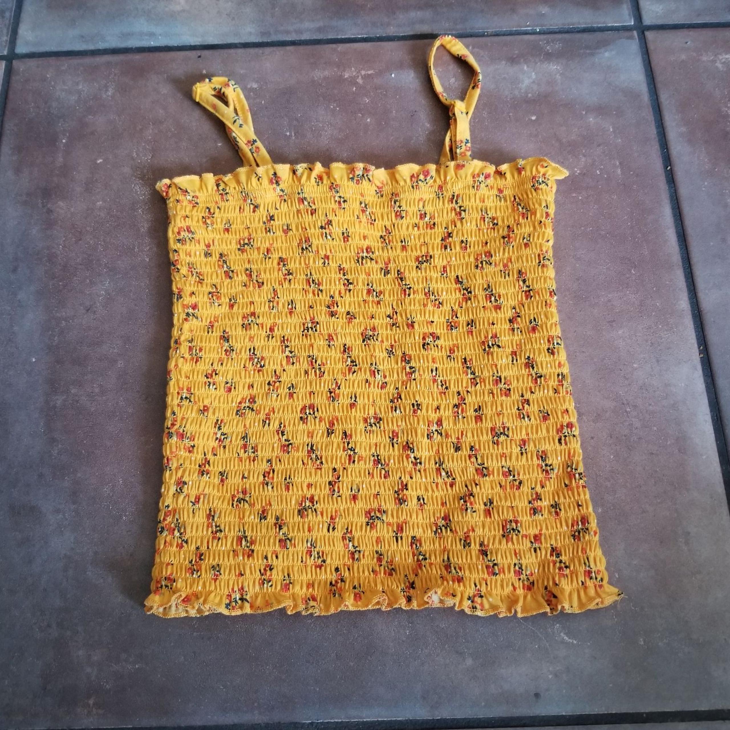 Cravefame Almost Famous Smock Floral Top