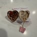 Betsey Johnson Heart Locket Necklace and Ring Set