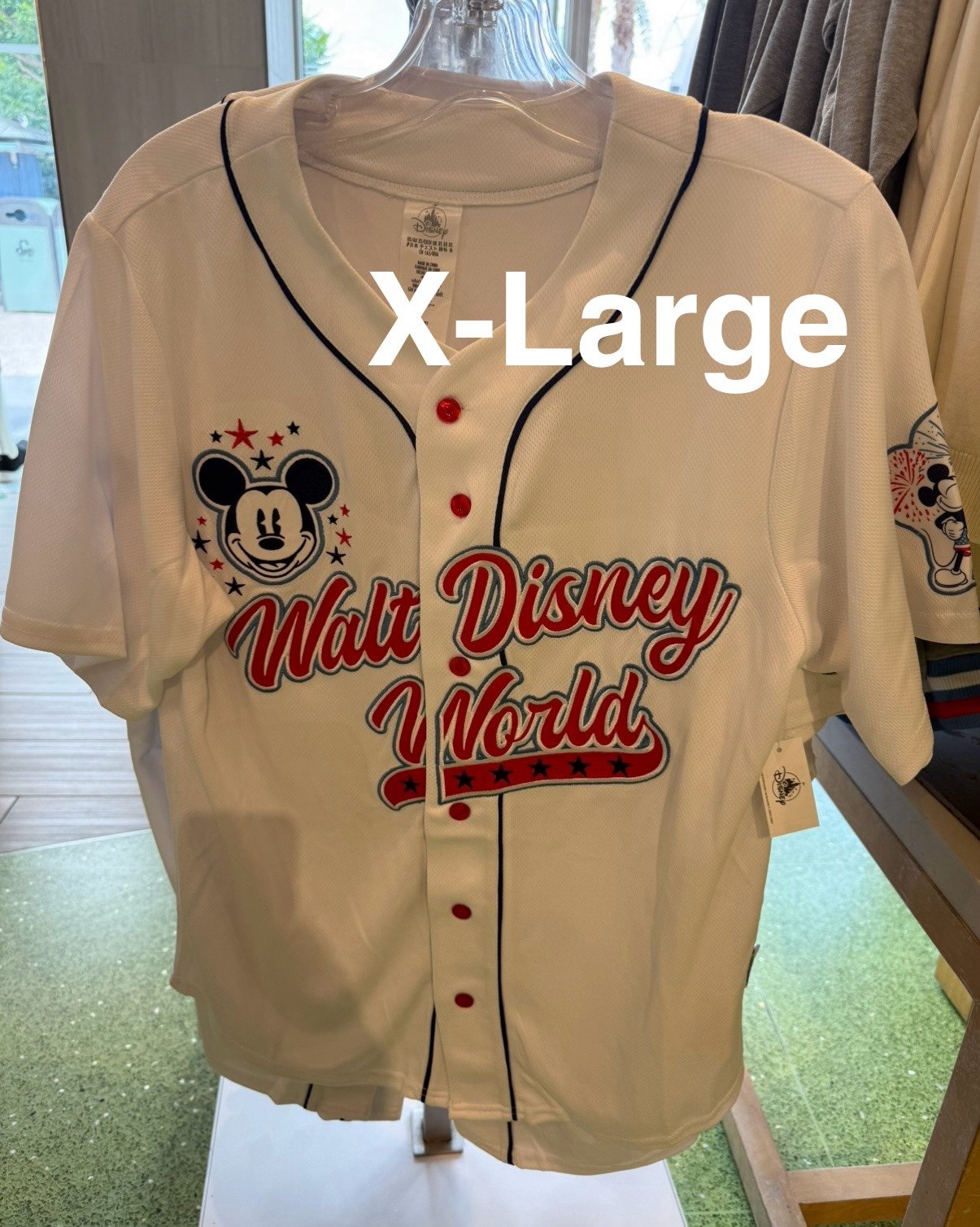 Disney Parks Walt Disney World 4th Of July Baseball Jersey