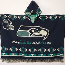 Seattle Seahawks Hooded Poncho