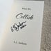 New SIGNED OOP When We Collide by A.L. Jackson Paperback