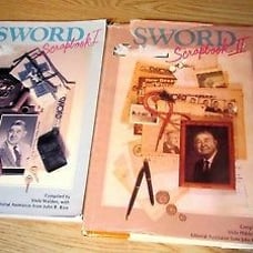 1/4  SCRAPBOOK 1 AND 2 SWORD OF THE LORD