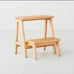 18 Wood Kitchen Step Stool Natural - Hearth & Hand™ with Magnolia