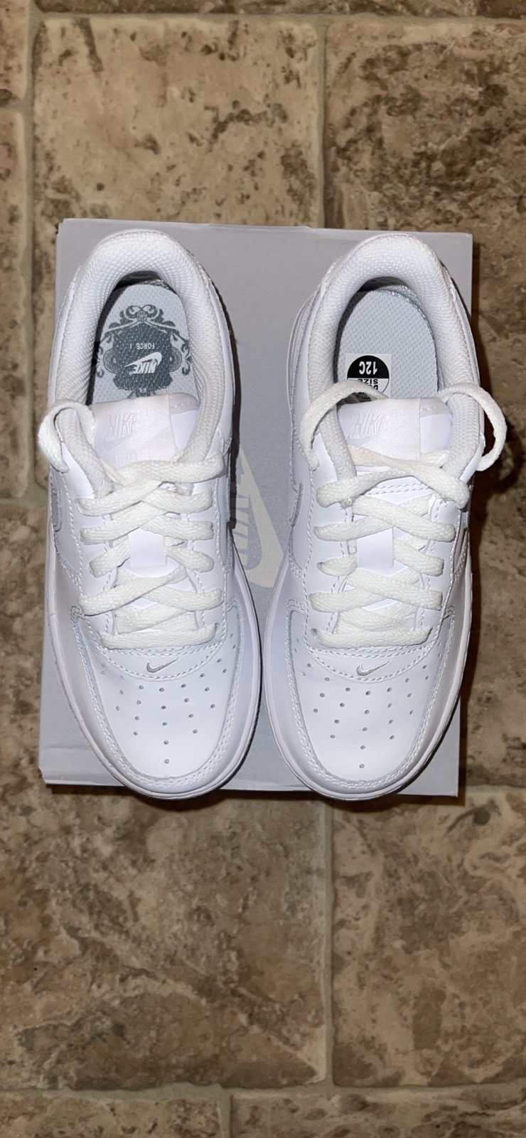 Kids Air Force 1 Size 12c