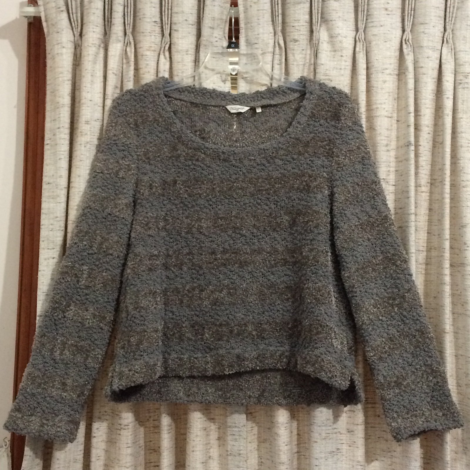 True Grit Boucle Scoop Neck Sweater