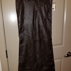 Vintage Gap 100% Leather Boot Cut Pants