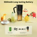 Portable Blender for Shakes and Smoothies, 16 Oz Multifunction Blender cup