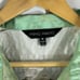 Ming Wang Woven Open Front Jacket Goldfinch Seaspray Art to Wear Oversize Medium