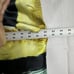 Ming Wang Woven Open Front Jacket Goldfinch Seaspray Art to Wear Oversize Medium