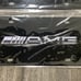 Mercedes black AMG Brand New Front Vanity Metal Plate Frame Holder (2 Pack)