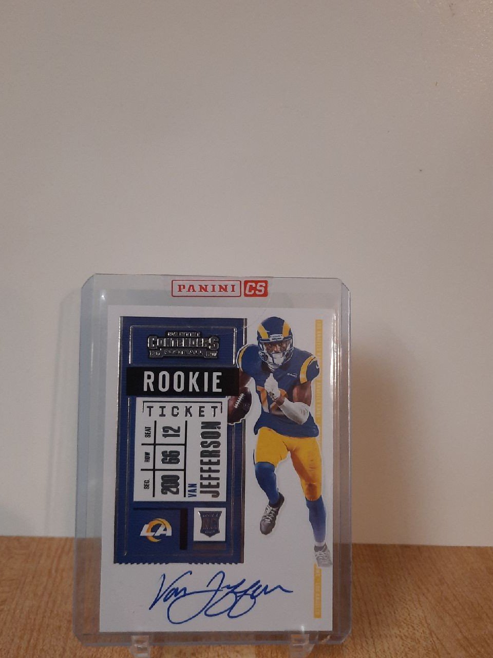 VAN JEFFERSON RC 2020 PANINI CONTENDERS # 124