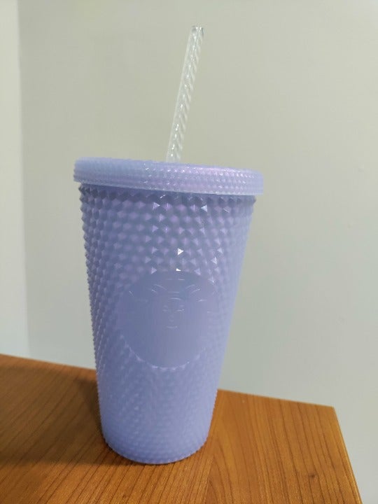 Starbucks Winter 2021 Icy White Bling Studded 16oz 011127106
