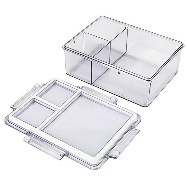 Bento Box Food Storage Container, Pack of 3