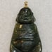 12KT Gold Filled Jade Buddha Pendant No Chain