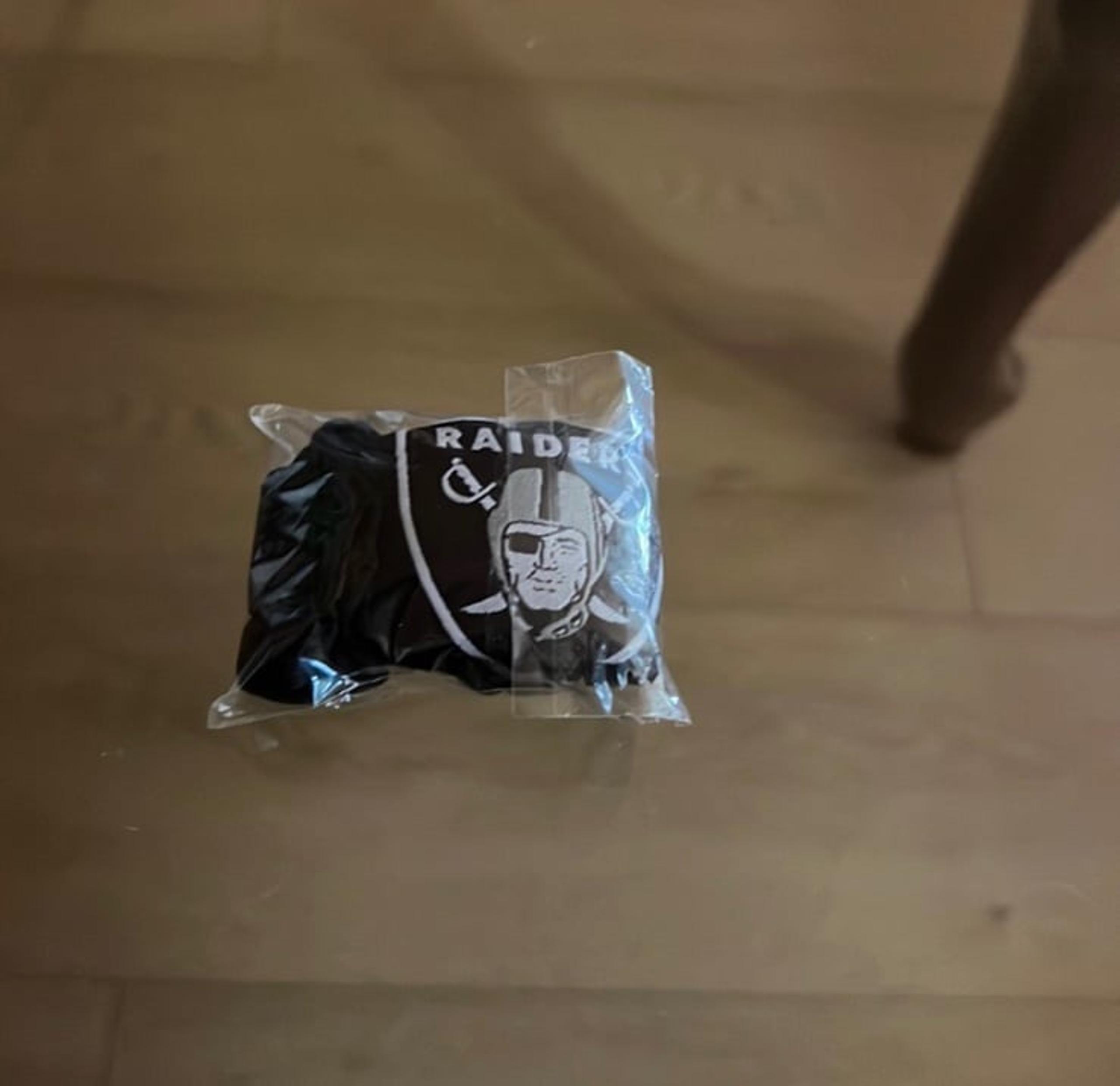 Raiders Scrunchie